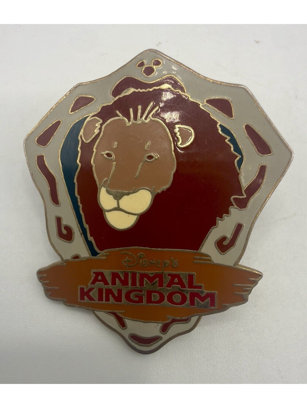 Vintage Disney Pin, 2004, Animal Kingdom, Lion Logo
